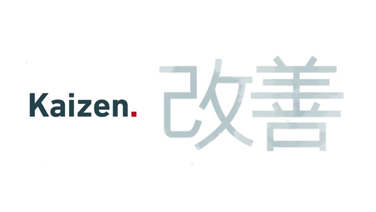 kaizen written in english and japanese